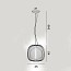 Spokes 2 MIDI Suspension Lamp