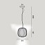 Spokes 2 Small Suspension Lamp