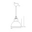 Spun 7165 Reflector Pendant With Cord Grip Lampholder