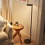Oblique Floor Lamp With USB Mobile Charger