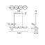 Almendra Linear S4 Suspension Lamp