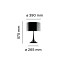 Spun Light T1 Table Lamp