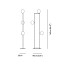 Mondrian Glass Floor Lamp