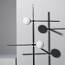 Pinocchio Floor Lamp With Dark Burnished Brass Structure