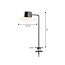 AJ Oxford Table Lamp With Pin ø10