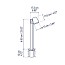 Nut B-60 Outdoor Floor Lamp