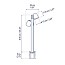 Nut B-90 -2L Outdoor Floor Lamp