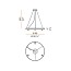Arena Suspension Lamp - 100cm