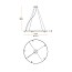 Arena Suspension Lamp - 200cm