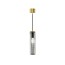 Clio Suspension Lamp With Matt Brass Canopy