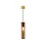Clio Suspension Lamp With Matt Brass Canopy