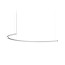 Brooklyn Round Suspension Lamp - Semicircular Shape 200cm