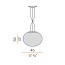 Gilbert Suspension Lamp - Ø45cm