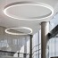 Golden Ring Suspension Lamp - Ø180cm