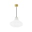 Emma Suspension Lamp With Matt Brass Structure