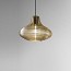 Emma Suspension Lamp With Matt Brass Structure