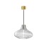 Emma Suspension Lamp With Matt Brass Structure