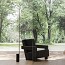 Hilow Line Floor Lamp With Black Marquina Marble Base