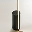Hilow Line Floor Lamp With Black Marquina Marble Base