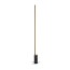 Hilow Line Floor Lamp With Black Marquina Marble Base