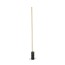 Hilow Line Floor Lamp With Black Marquina Marble Base