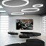 Silver Ring Ø120cm Wall Lamp