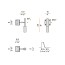Tubino Wall Lamp - Recessed Wall Plate