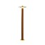 Venexia Outdoor Floor Lamp With Anchor Bolts - 95cm