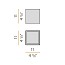 Three Ceiling Lamp - 11cm