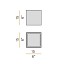 Three Ceiling Lamp - 15cm