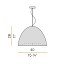 Willy Glass Suspension Lamp - Ø40cm
