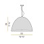 Willy Glass Suspension Lamp - Ø50cm