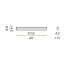 Giano 100cm Wall Lamp