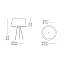 Tripod Table Lamp