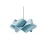 Swirl Small Pendant - Matte Black Canopy