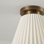 Hector Large Pleat Ceiling Lamp
