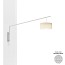 Angelica L 120 Wall Lamp - White Structure