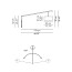 Angelica L 170 Wall Lamp - White Structure
