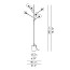 Baobab 6 Arms Floor Lamp