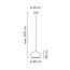 Knit 7455 Suspension Lamp