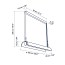Aluet S-100 Suspension Lamp - Indirect Lighting