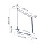 Aluet S-100 Suspension Lamp - Direct & Indirect Lighting