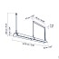 Aluet S-100/2L Suspension Lamp - Direct & Indirect Lighting