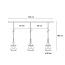 Flute Large Suspension Lamp