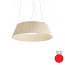 Reverse BASIC A - ø60 Pendant - Pleated Fabric