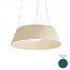 Reverse BASIC A - ø80 Pendant - Cotton Fabric