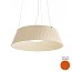 Reverse BASIC A - ø80 Pendant - Pleated Fabric