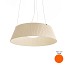Reverse BASIC A - ø80 Pendant - Pleated Fabric