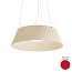 Reverse BASIC A - ø80 Pendant - Pleated Fabric
