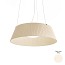 Reverse BASIC A - ø80 Pendant - Pleated Ribbon Fabric